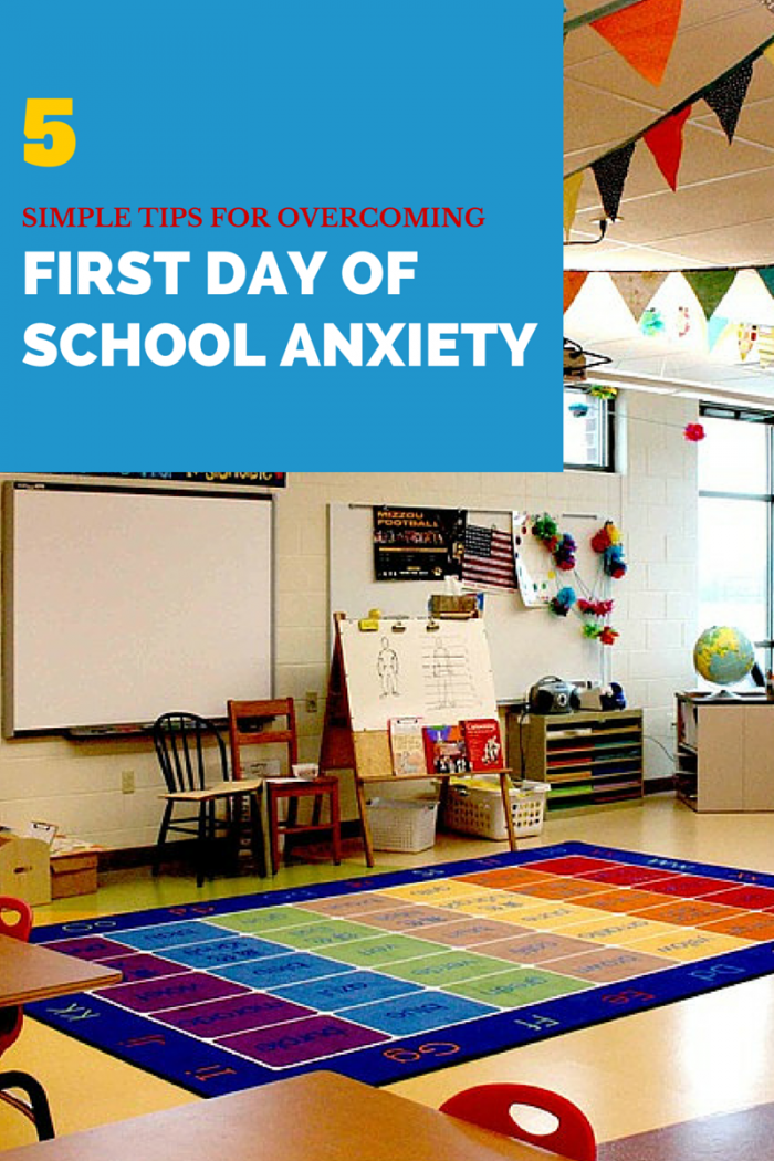 First Day of School Anxiety? Here are some Tips to Help First Day of School Anxiety? Here are some Tips to Help