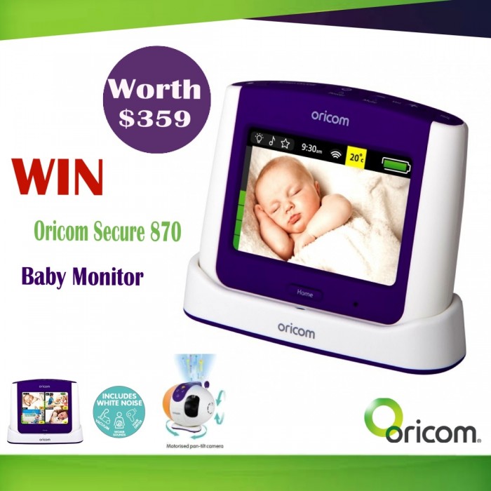 oricom baby monitor 850 night light