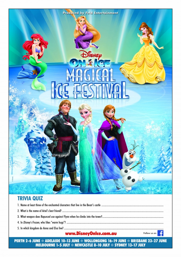 Disney On Ice Printable Ticket