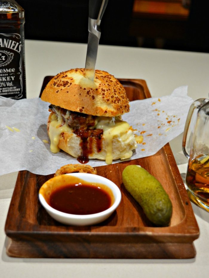 Jack Daniel Burgers with Smoky Cheese Sauce Recipe Mum's Lounge