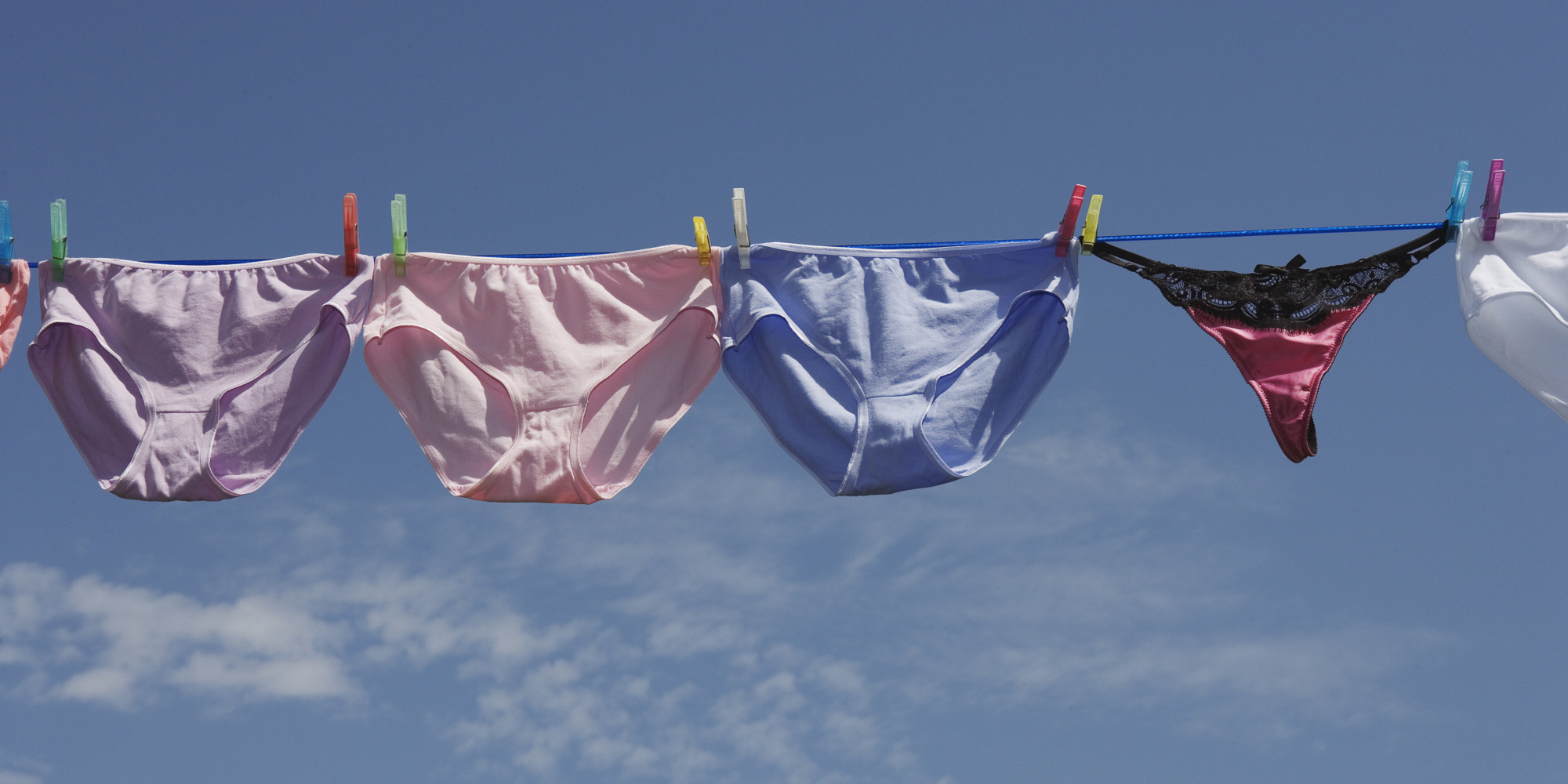 Apparently 10% of Women Wear Their Underpants Multiple Times Before