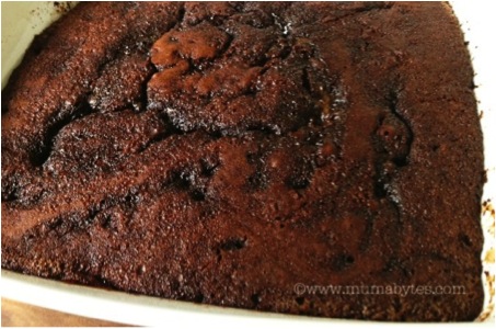 Nutella Self Saucing Pudding