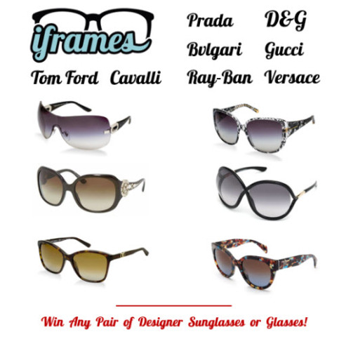 WIN Prada, Bvlgari, Ray-Ban, Gucci or D&G designer sunglasses or