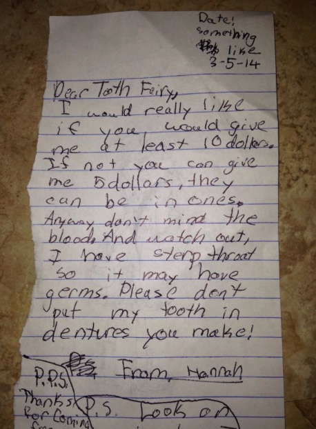 letter to the tooth fairy 11