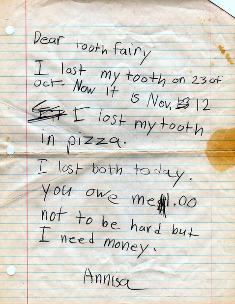 letters to tooth fairy 5