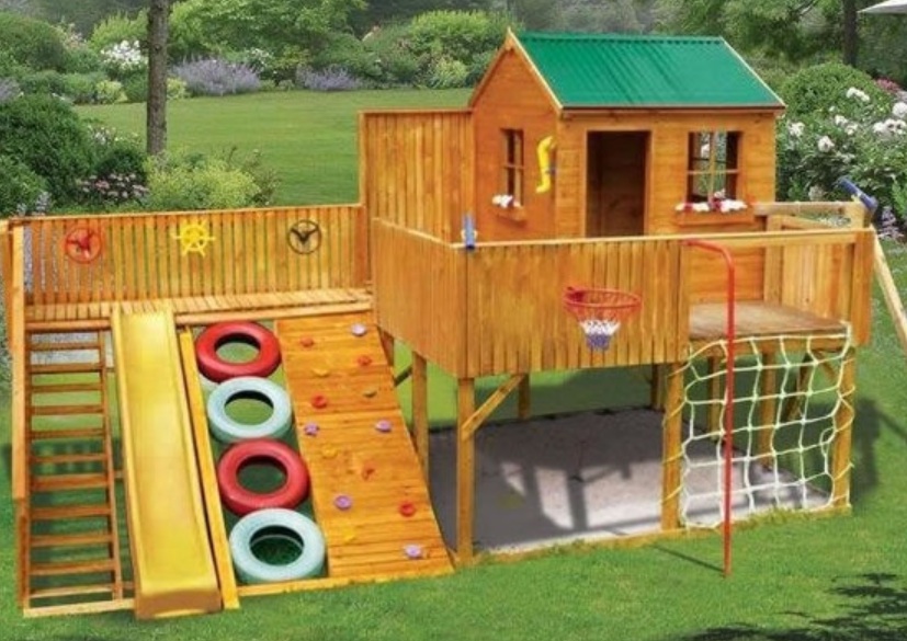 0_Awesome_Kids_Cubby_Houses playground cubby