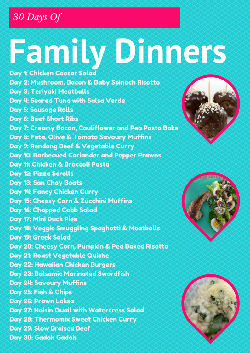 30 Days of Family Dinners - Mum's Lounge