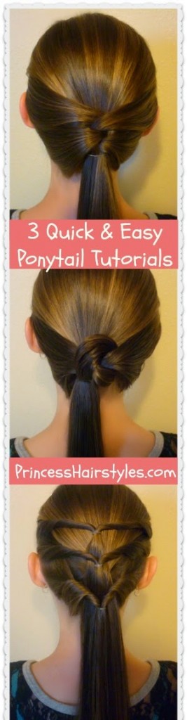 easy ponytail styles