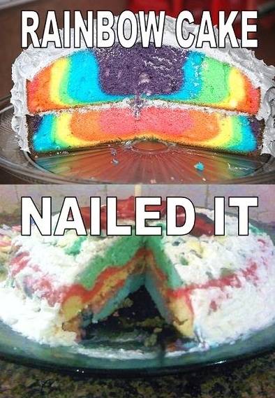 hilarious birthday cake disasters 11 rainbow