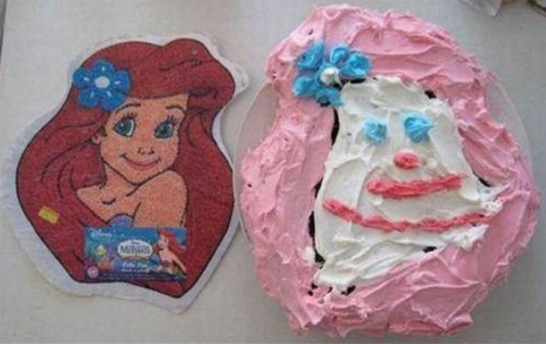 hilarious birthday cake disasters 3 mermaid