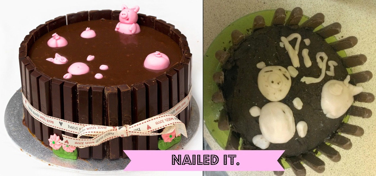 hilarious birthday cake disasters pigs 9