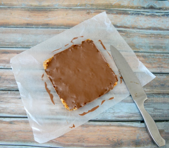 Peanut Butter and Rice Bubble Slice 2