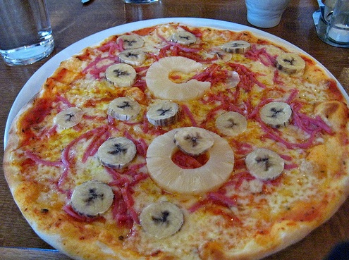 most bizarre pizzas Swedish-Banana-Pineapple-Pizza