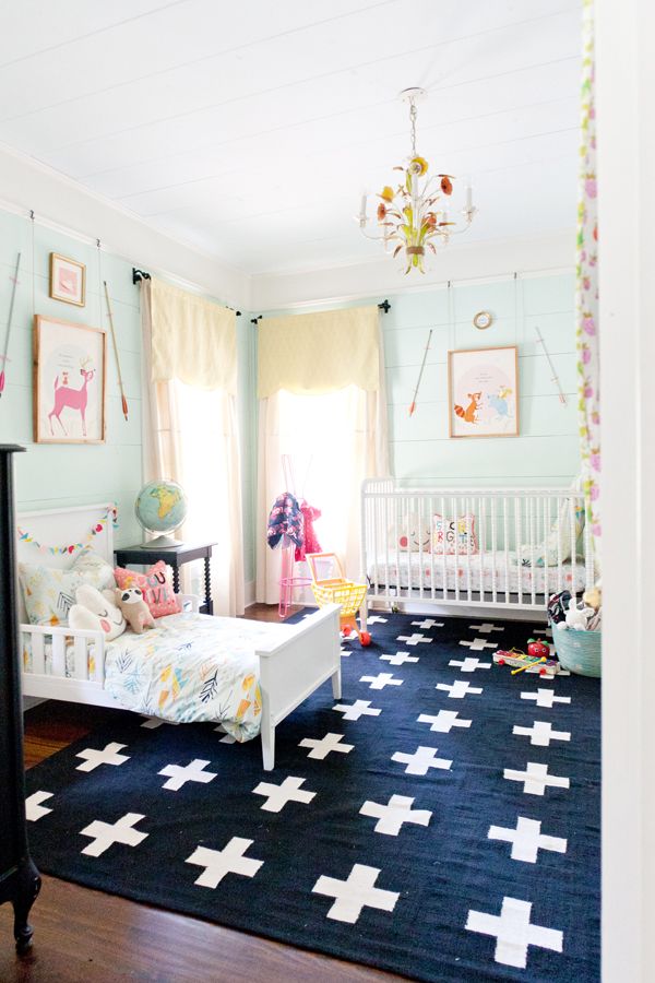 Girl's Baby and Toddler Bedroom, Image courtesy of 
