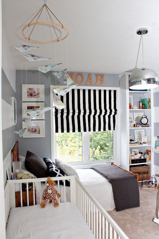 Grey Baby Toddler Room