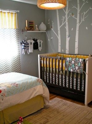 Baby and Toddler bedroom girl and boy combination