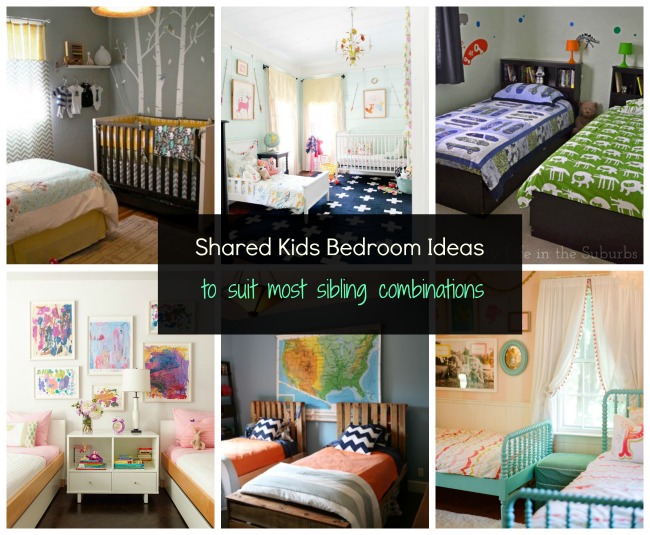 Shared Kids Bedroom Ideas for Most Sibling Combinations - Mum's Lounge