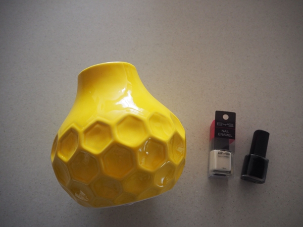 Kmart Hack Yellow Vase