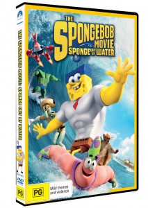 3D pack shot SpongeBob The Movie DVD