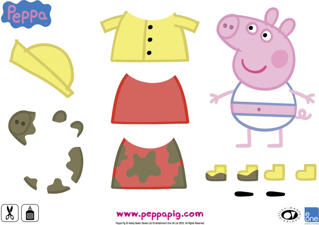 Peppa Pig activity sheet