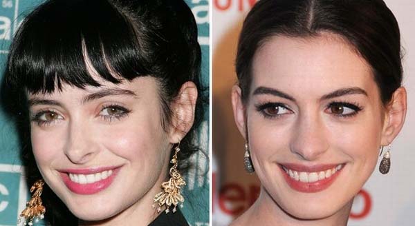Krystan Ritter and Anne Hathaway