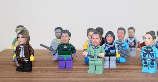 create your own head for Lego