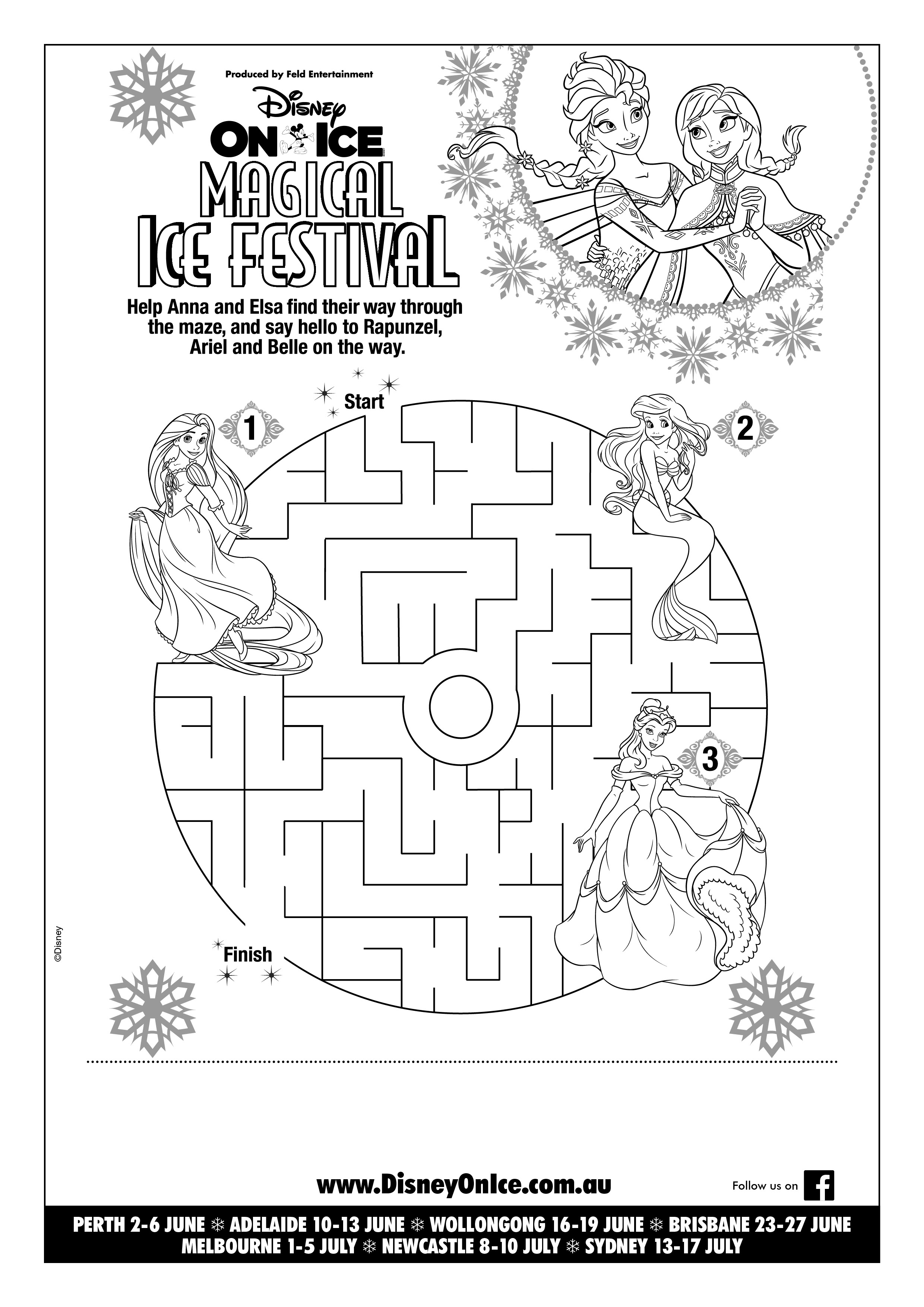 Awesome FREE Printable Disney On Ice Activity Sheets Plus Your Chance