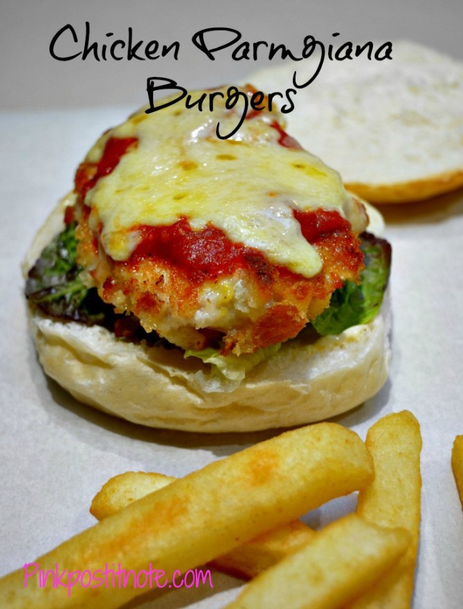 Chicken Parmigiana Burgers