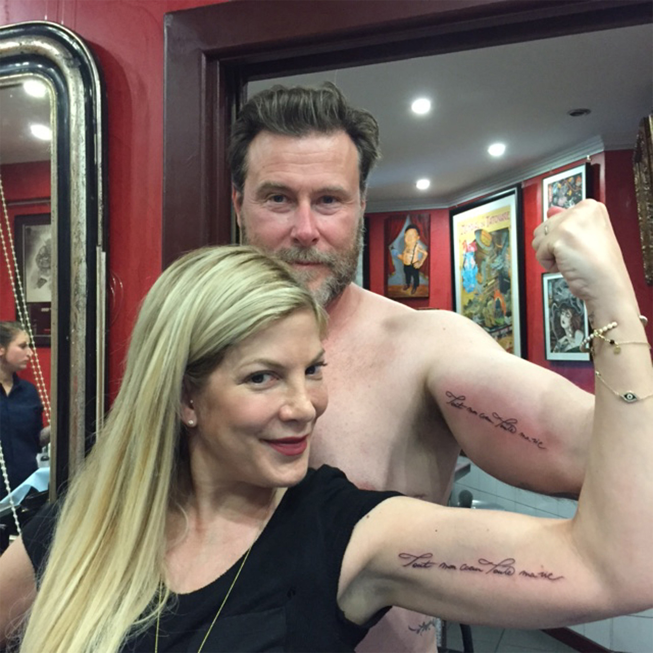 Tori Spelling and Dean McDermott Mark Their 10th Wedding Anniversary