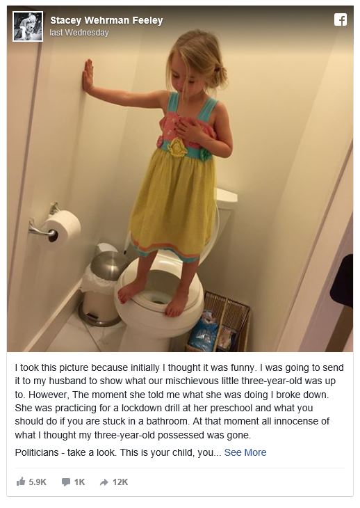 child standing on toilet seat