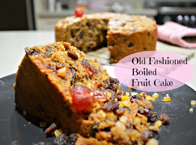 old fashioned fruit cake recipe