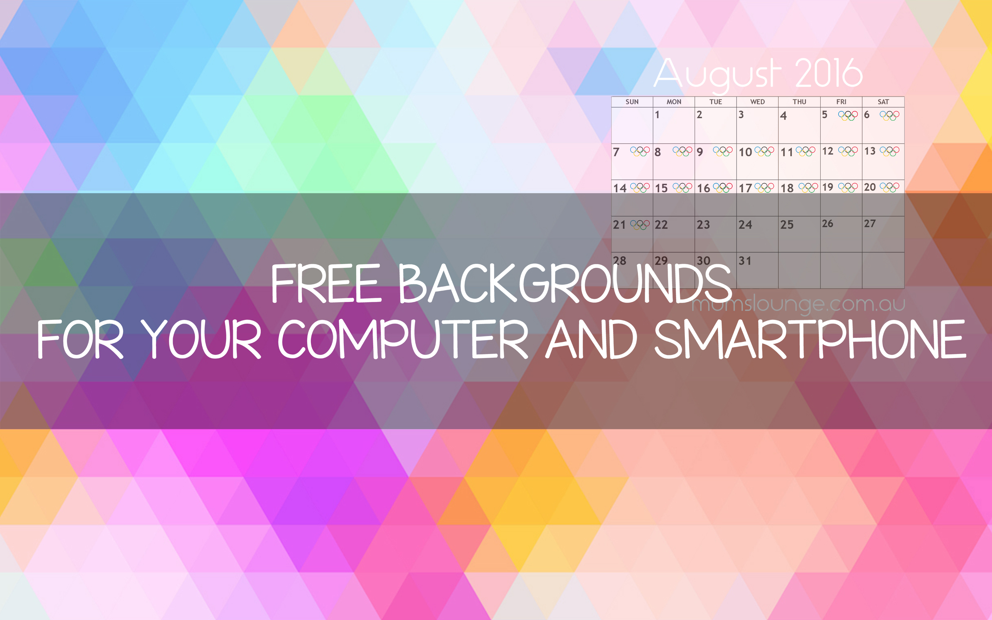 free august 2016 wallpaper
