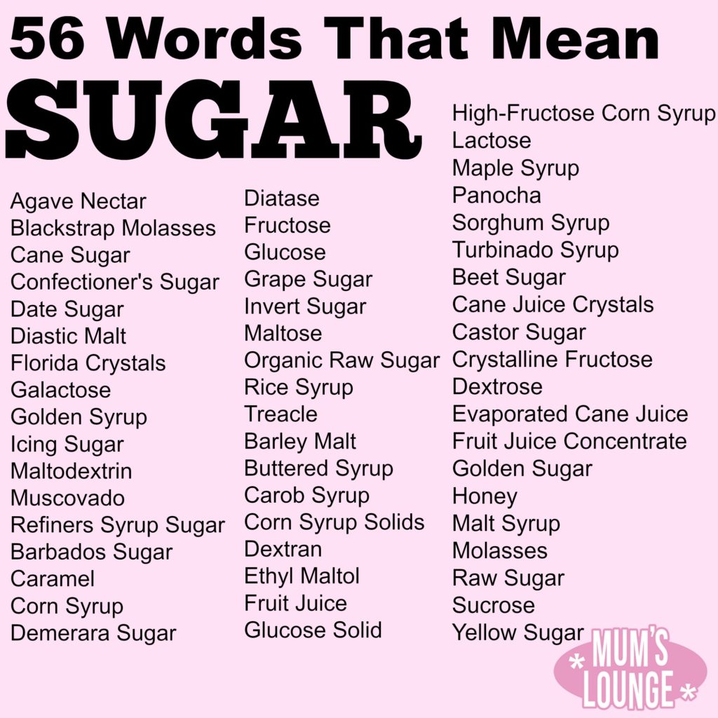 56-words-that-mean-sugar