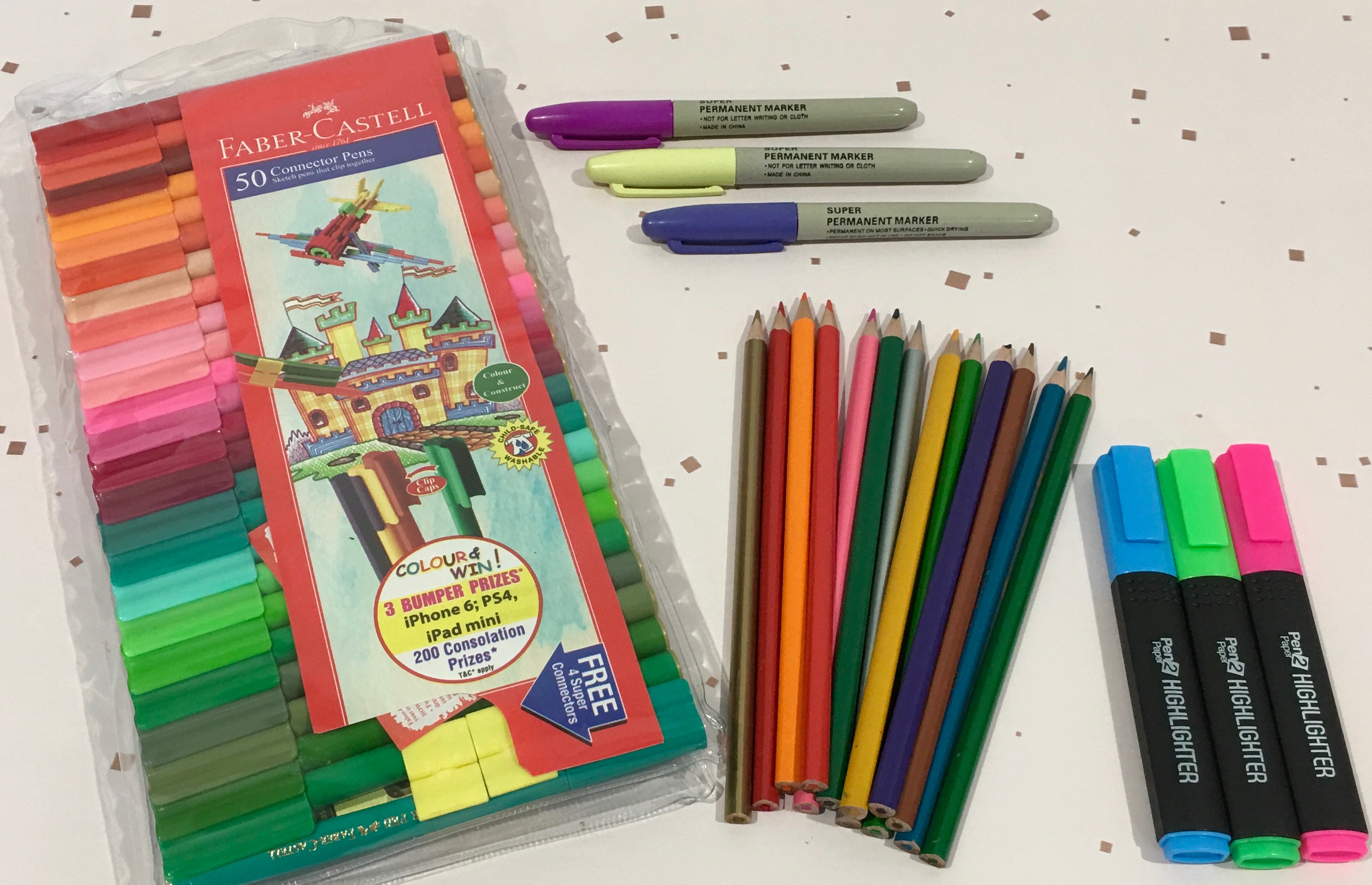 back to school stationery supplies 