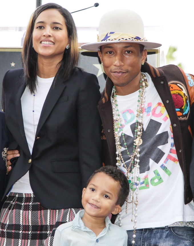 A Very Happy Pharrell Williams and Wife Helen Lasichanh welcome ...