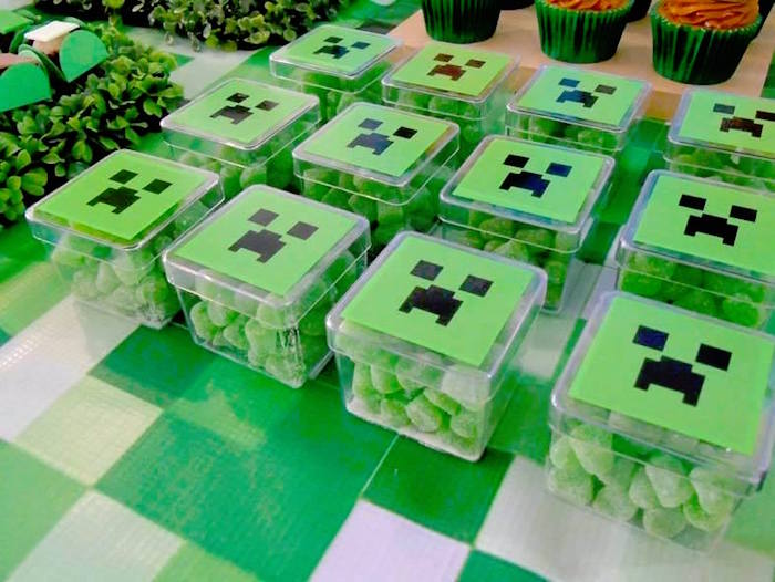 party favours awesome minecraft party ideas