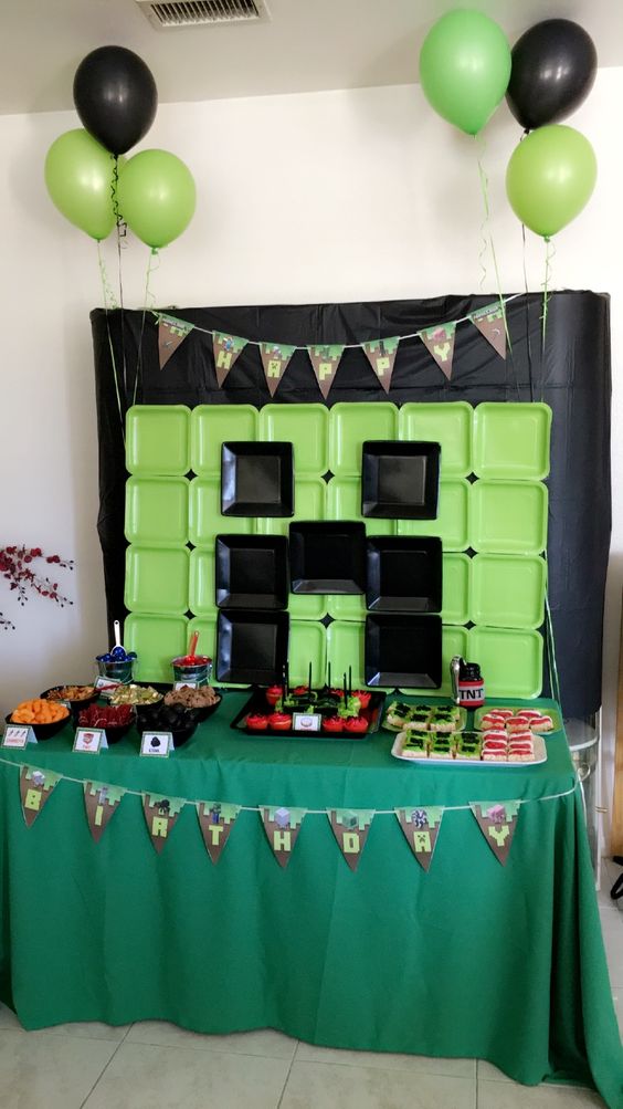 awesome minecraft party ideas
