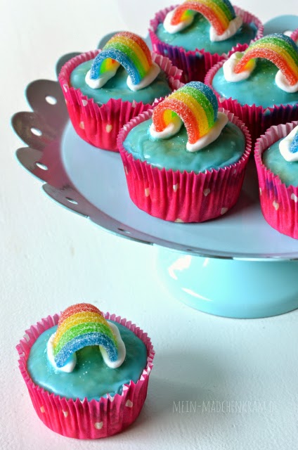 Trolls Rainbows Cupcakes