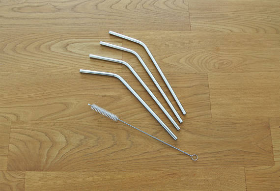 stainless steel straws